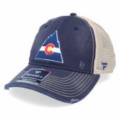 Fanatics - NHL Blå trucker Keps - Colorado Rockies True Classics Unstructured Meshback Navy Trucker @ Hatstore