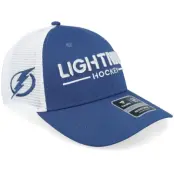 Fanatics - NHL Blå trucker Keps - Tampa Bay Lightning Authentic Pro Rink Blue/White Trucker @ Hatstore