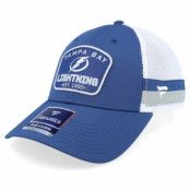 Fanatics - NHL Blå trucker Keps - Tampa Bay Lightning Blue/White Trucker @ Hatstore