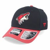 Fanatics - NHL Svart flexfit Keps - Arizona Coyotes Draft Structured Stretch Black Flexfit @ Hatstore