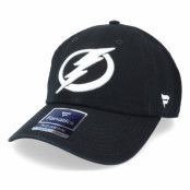 Fanatics - NHL Svart unconstructed Keps - Tampa Bay Lightning Primary Logo Core Black Dad Cap @ Hatstore