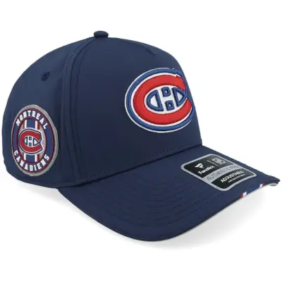 Fanatics - Svart adjustable Keps - Authentic Pro NHL Mesh Navy A-Frame Adjustable @ Hatstore