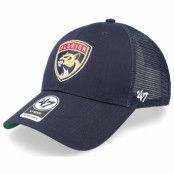 47 Brand - NHL Blå trucker Keps - Florida Panthers NHL Branson MVP Navy Trucker @ Hatstore