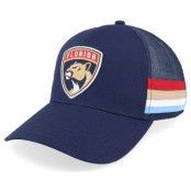 American Needle - NHL Blå trucker Keps - Florida Panthers Hotfoot Navy Trucker @ Hatstore