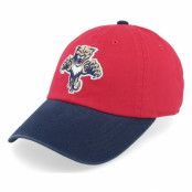 American Needle - NHL Röd unconstructed Keps - Florida Panthers Blue Line Red/Navy Dad Cap @ Hatstore