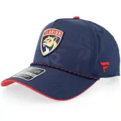 Fanatics - NHL Blå adjustable Keps - Florida Panthers Draft 1 Navy/Red A-Frame Adjustable @ Hatstore
