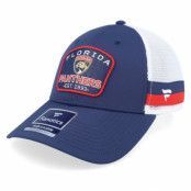 Fanatics - NHL Blå trucker Keps - Florida Panthers Navy/Red Trucker @ Hatstore