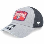 Fanatics - NHL Grå trucker Keps - Florida Panthers Room Finals Champs Heather Grey/Black Trucker @ Hatstore