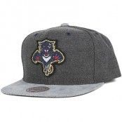 Mitchell & Ness - Florida Panthers Cation Perforated Grey Snapback
