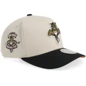 Mitchell&Ness - NHL Beige adjustable Keps - Hatstore Exclusive x Florida Panthers Pro Crown Stone/Black A-Frame Adjustable @ Hatstore