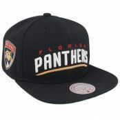 Mitchell&Ness - NHL Svart snapback Keps - Florida Panthers Triple Play Black Snapback @ Hatstore