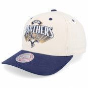 Mitchell&Ness - NHL Vit adjustable Keps - Florida Panthers Horizon Pro Off White/Navy Adjustable @ Hatstore