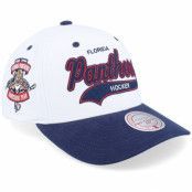 Mitchell&Ness - NHL Vit adjustable Keps - Florida Panthers Tail Sweep Pro White/Navy Adjustable @ Hatstore