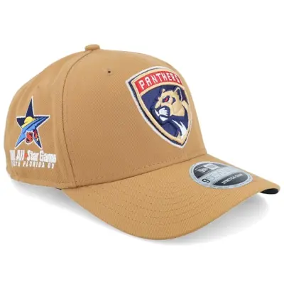 New Era - NHL Beige adjustable Keps - Hatstore Exclusive x Florida Panthers All Star Game 03 9SEVENTY Bronze Adjustable @ Hatstore
