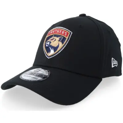 New Era - NHL Svart fitted Keps - Hatstore Exclusive x Florida Panthers 39THIRTY Black Flexfit @ Hatstore