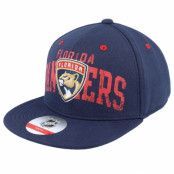 Outerstuff - NHL Blå snapback Keps - Kids Florida Panthers Life Style Printed Flatbrim Navy Snapback @ Hatstore