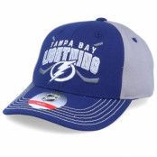 Keps Kids Tampa Bay Lightning Fan Faceoff Blue/Grey Adjustable - Outerstuff - Blå Barnkeps