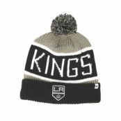 47 Brand - NHL Svart pom Beanie - Los Angeles Kings  Breakaway Knit Grey Pom @ Hatstore