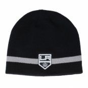 Adidas - NHL Svart traditionalbeanie Beanie - Los Angeles Kings Coach Black Beanie @ Hatstore