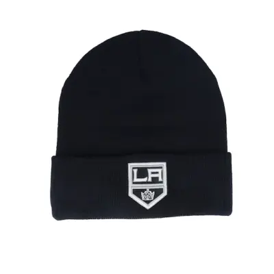 American Needle - NHL Svart cuff Beanie - Los Angeles Kings Knit Solid Black Cuff @ Hatstore