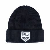 Fanatics - NHL Svart cuff Beanie - Los Angeles Kings Core Knit Black Cuff @ Hatstore