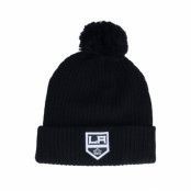 Fanatics - NHL Svart pom Beanie - Los Angeles Kings Value Core Black Pom @ Hatstore