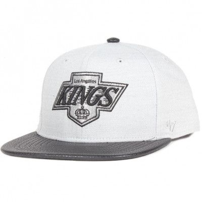 47 Brand - NHL Grå snapback Keps - LA Kings Berendo Grey Wool Snapback @ Hatstore