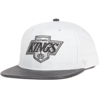 47 Brand - NHL Grå snapback Keps - LA Kings Berendo Grey Wool Snapback @ Hatstore