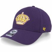 47 Brand - NHL Lila adjustable Keps - Los Angeles Kings NHL MVP Purple Adjustable @ Hatstore