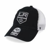 47 Brand - NHL Svart adjustable Keps - Los Angeles Kings Blue Hill 47 Closer Mesh Black/White Unconstructed @ Hatstore