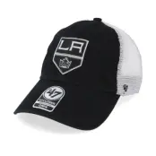 47 Brand - NHL Svart adjustable Keps - Los Angeles Kings Blue Hill 47 Closer Mesh Black/White Unconstructed @ Hatstore