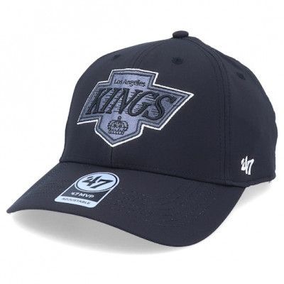 47 Brand - NHL Svart adjustable Keps - Los Angeles Kings Mvp Momentum Black/Vintage Black Adjustable @ Hatstore