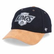 47 Brand - NHL Svart adjustable Keps - Los Angeles Kings Willowbrook MVP Wool Melton Black/Brown Adjustable @ Hatstore