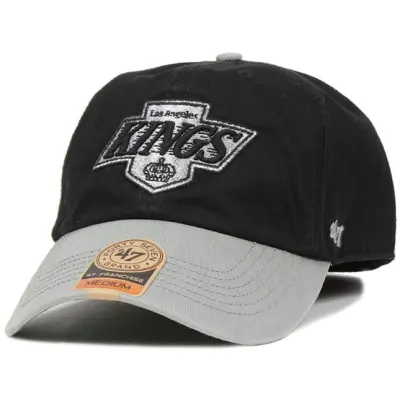 47 Brand - NHL Svart flexfit Keps - LA Kings Franchise Black/Grey @ Hatstore