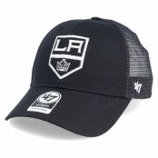 47 Brand - NHL Svart trucker Keps - Los Angeles Kings Branson Black Trucker @ Hatstore