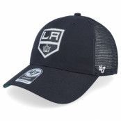 47 Brand - NHL Svart trucker Keps - Los Angeles Kings Branson Mvp Black Trucker @ Hatstore