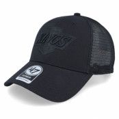 47 Brand - NHL Svart trucker Keps - Los Angeles Kings NHL Vintage Branson'47 Mvp Black Trucker @ Hatstore