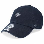 47 Brand - NHL Svart unconstructed Keps - Los Angeles Kings NHL Base Runner Clean Up Black Dad Cap @ Hatstore