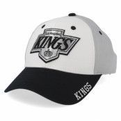 Adidas - NHL Grå adjustable Keps - Los Angeles Kings Cotton 3 Colour White/Grey/Black Adjustable @ Hatstore