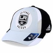 Adidas - NHL Grå flexfit Keps - Los Angeles Kings Echo Grey/Black Flexfit @ Hatstore