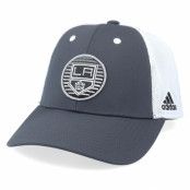 Adidas - NHL Grå trucker Keps - Los Angeles Kings Mesh Carbon/White Trucker @ Hatstore