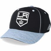 Adidas - NHL Svart flexfit Keps - Los Angeles Kings Alpha Black/Silver Flexfit @ Hatstore