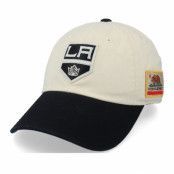 American Needle - NHL Beige unconstructed Keps - Los Angeles Kings Los Angeles Kings United Slouch Ivory&Black Dad Cap @ Hatstore