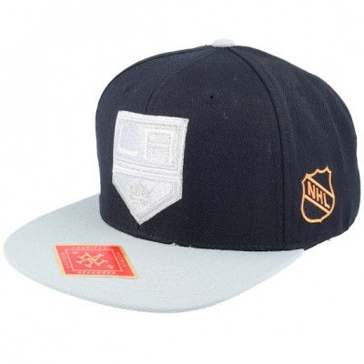 American Needle - NHL Svart snapback Keps - Los Angeles Kings Silver Fox Black Snapback @ Hatstore
