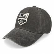 American Needle - NHL Svart unconstructed Keps - Los Angeles Kings New Raglin Black Dad Cap @ Hatstore