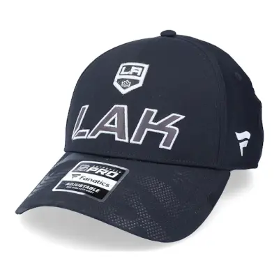 Fanatics - NHL Svart adjustable Keps - Los Angeles Kings Locker Room Black Adjustable @ Hatstore