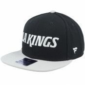 Fanatics - NHL Svart snapback Keps - Los Angeles Kings Iconic Color Blocked Black Stone Gray Snapback @ Hatstore