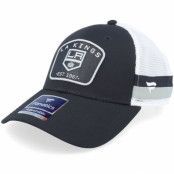 Fanatics - NHL Svart trucker Keps - Los Angeles Kings Black/Charcoal Trucker @ Hatstore