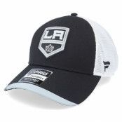 Fanatics - NHL Svart trucker Keps - Los Angeles Kings Locker Room Black Trucker @ Hatstore