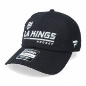 Fanatics - NHL Svart unconstructed Keps - Los Angeles Kings Locker Room Black Dad Cap @ Hatstore